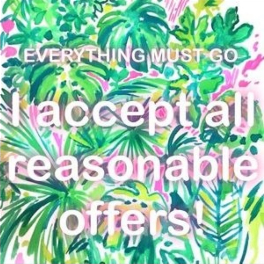 All reasonable offers accepted!